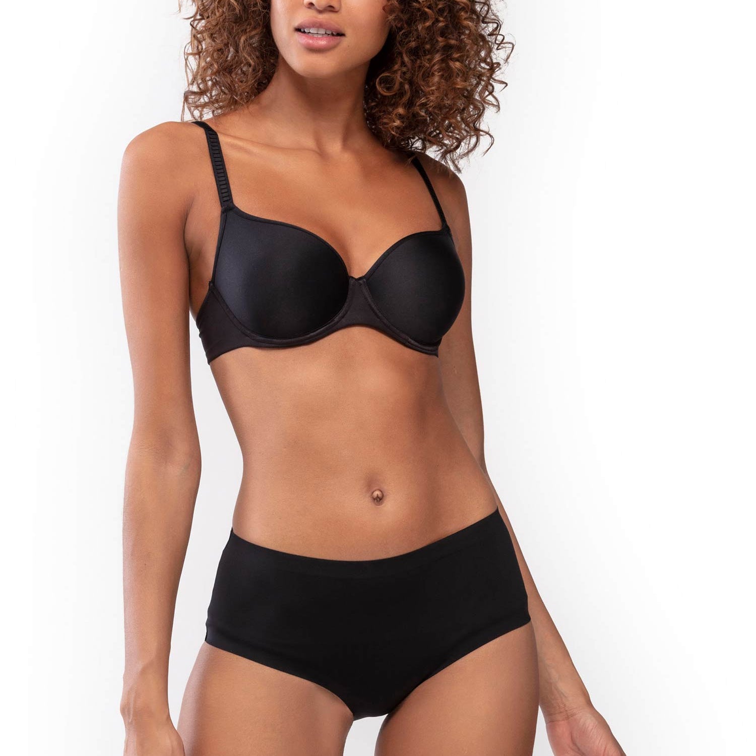 Spacer-BH, mit Bügel, JOAN, in schwarz & weiss