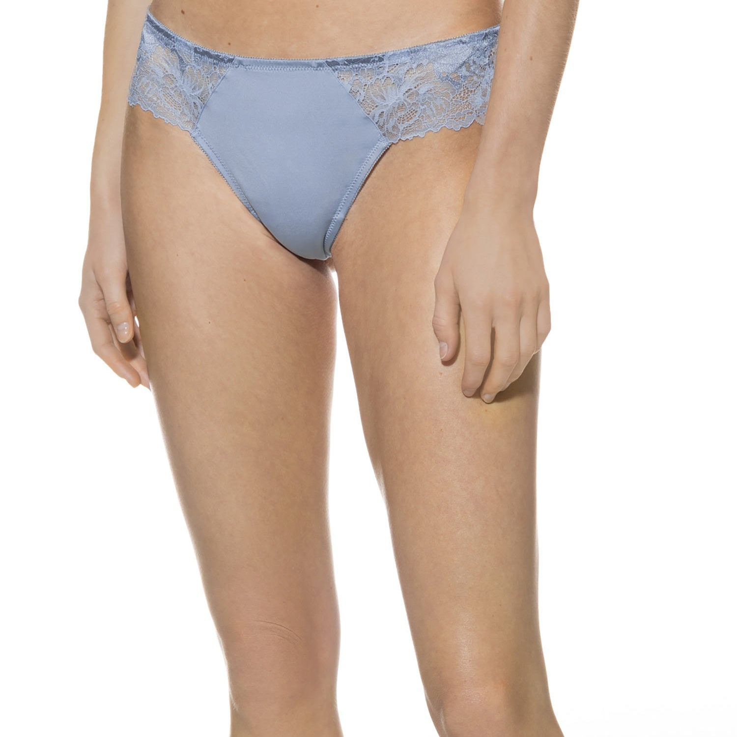 Stringpants, Thong, LUXURIOUS, in Saison-Farbe polar wind