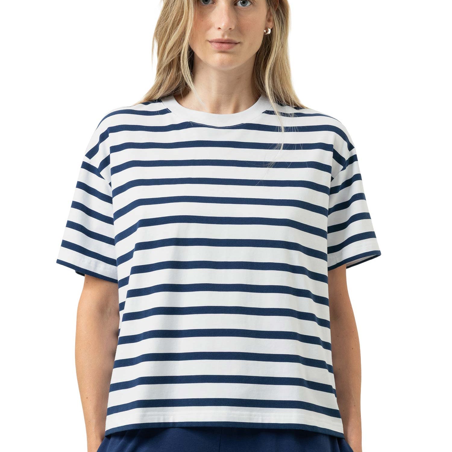 T-Shirt, gestreift, WARMING STRIPES