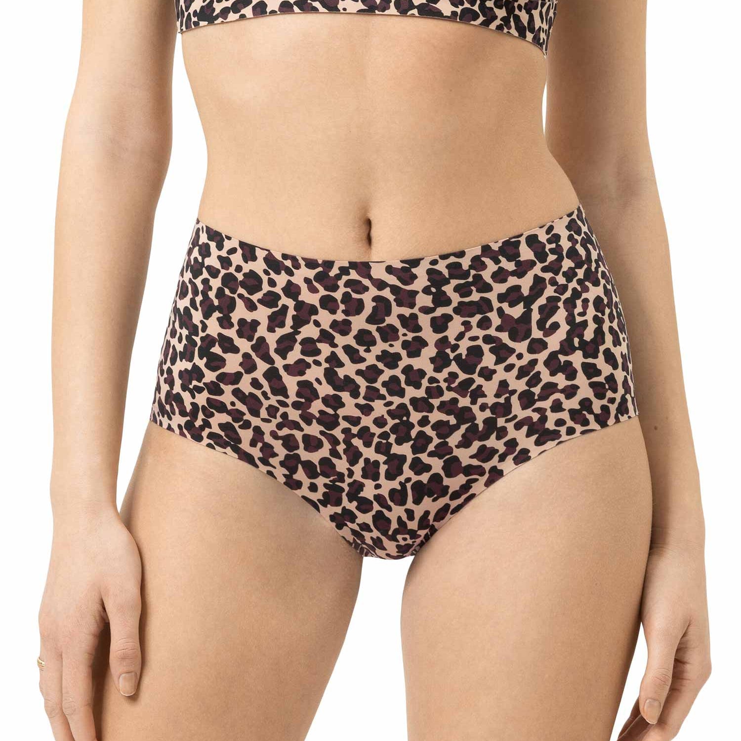 Taillen-Slip SIMPLY BETTER INVISIBLES, mit Leo-Print