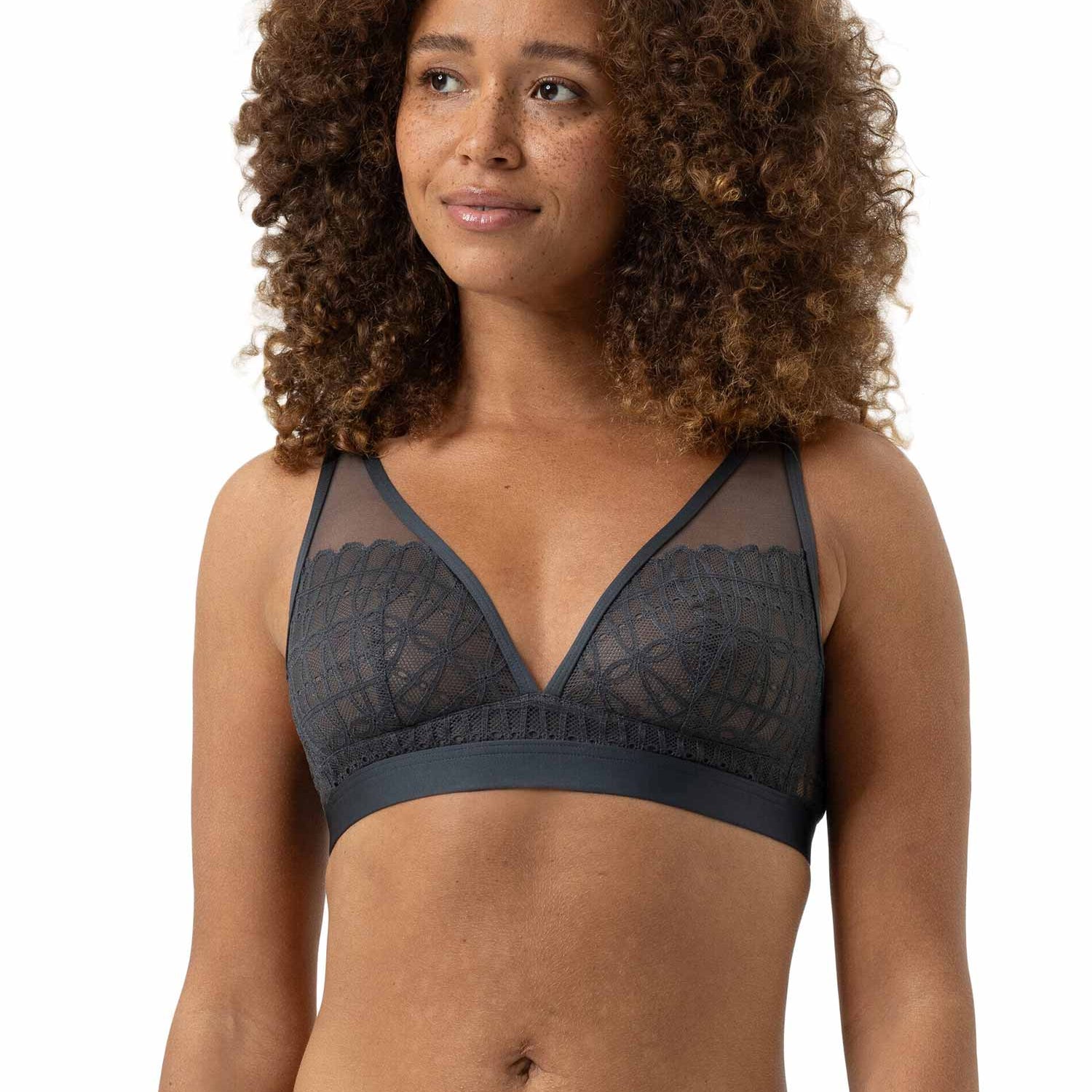 Triangle bra without pads, POETRY TEMPTATION