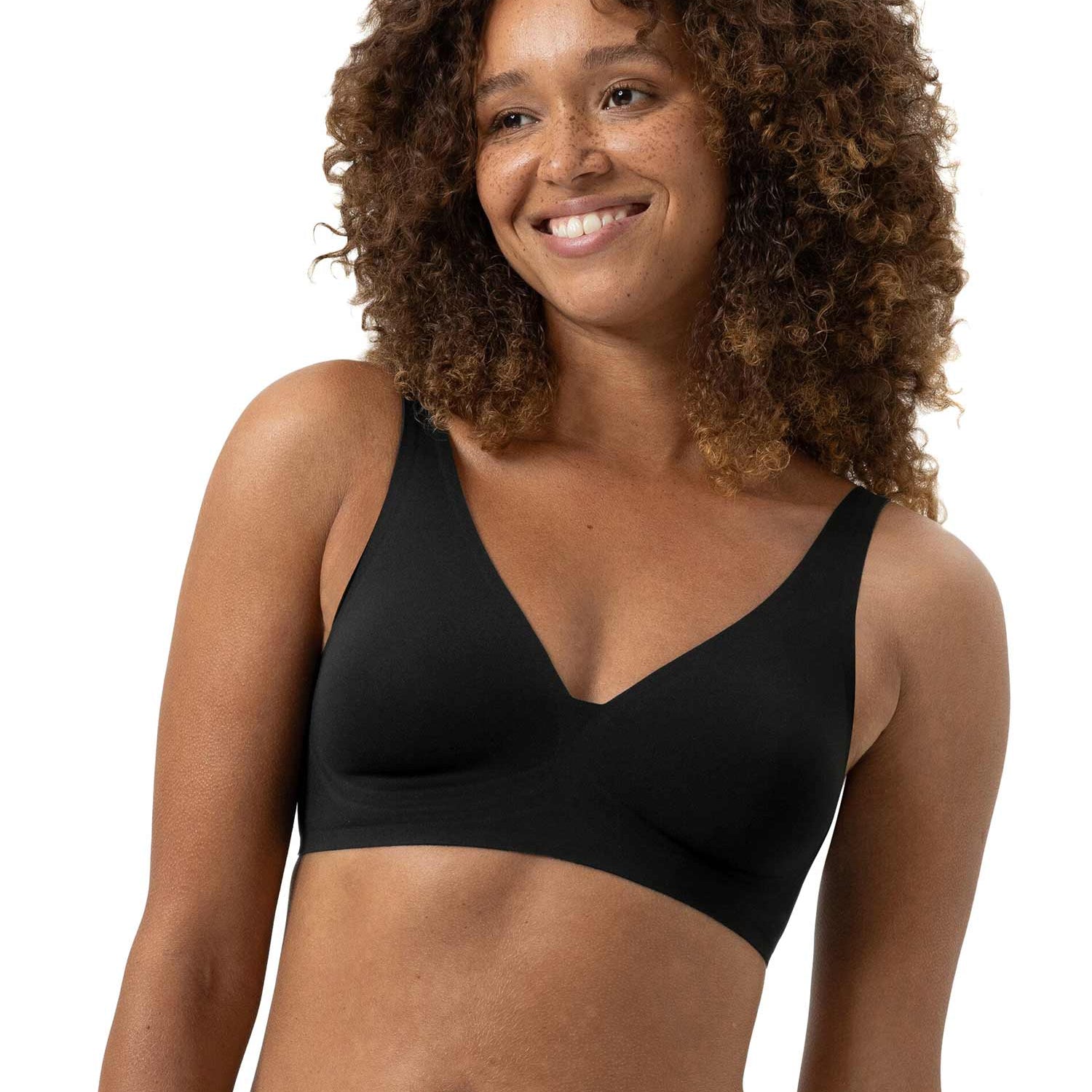 Triangel-BH mit breiten Trägern, SIMPLY BETTER INVISIBLES