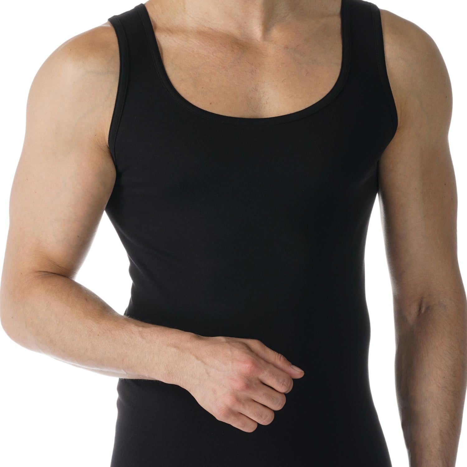 Athletic-Shirt, Tank-Top, Rundhals, CASUAL COTTON
