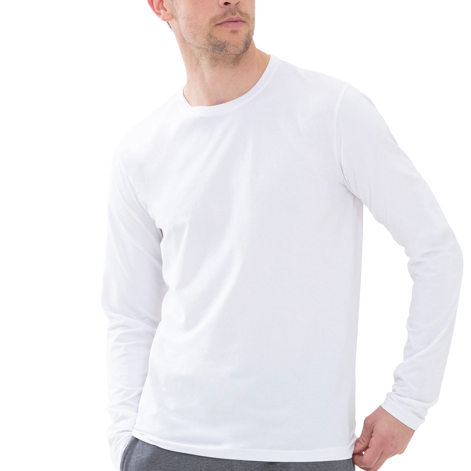 衬衫,长袖,圆领,RELAX