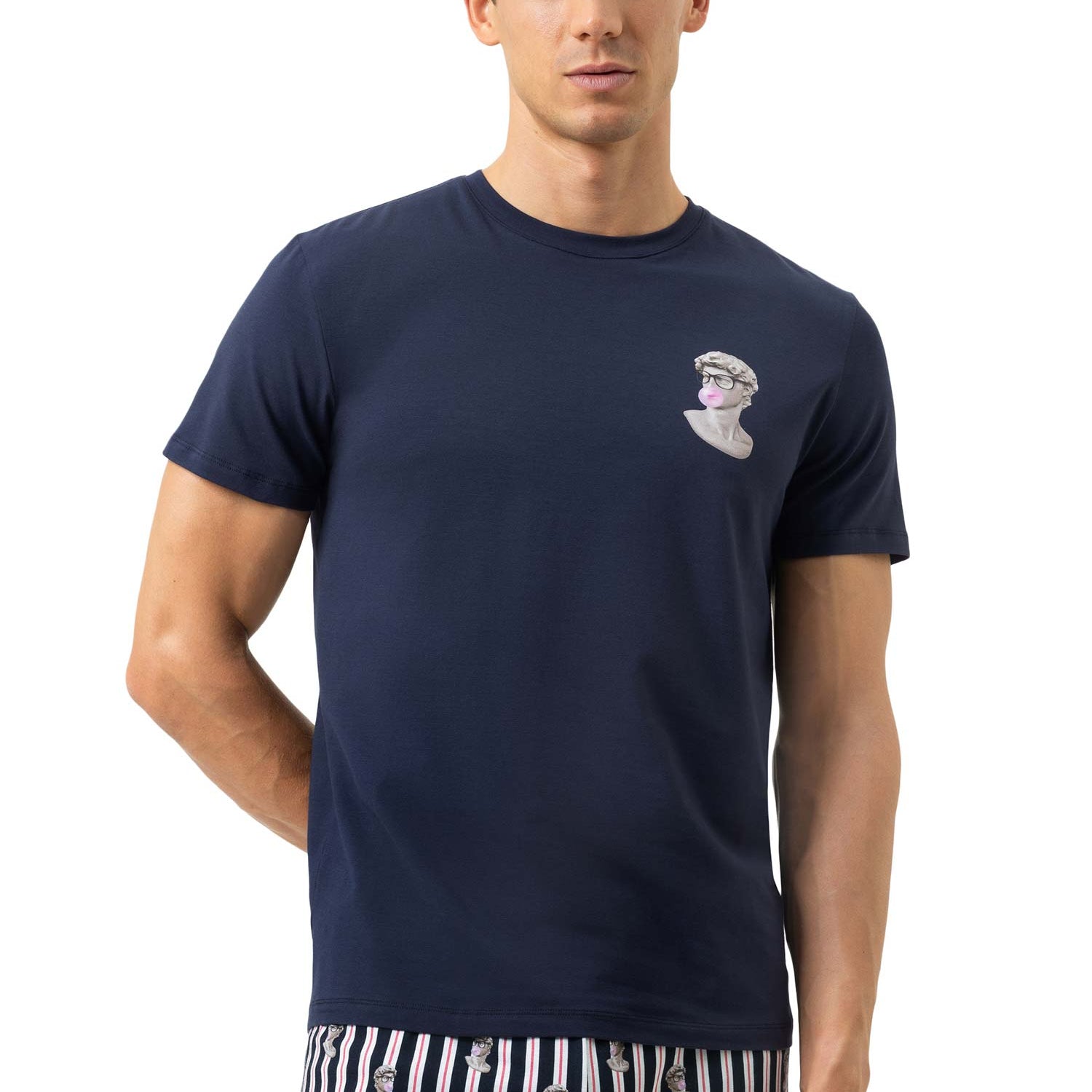 T-Shirt MARBLE MUSE, Rundhals