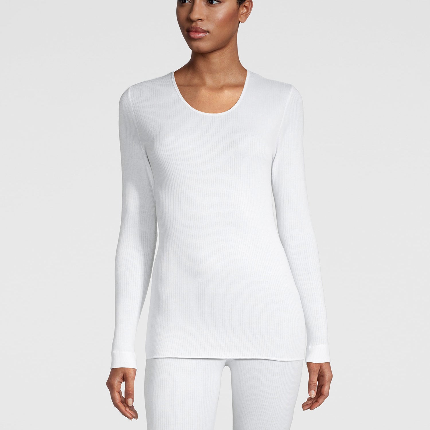 قميص بأكمام طويلة، خط رقبة مستدير, TERMOTEX®