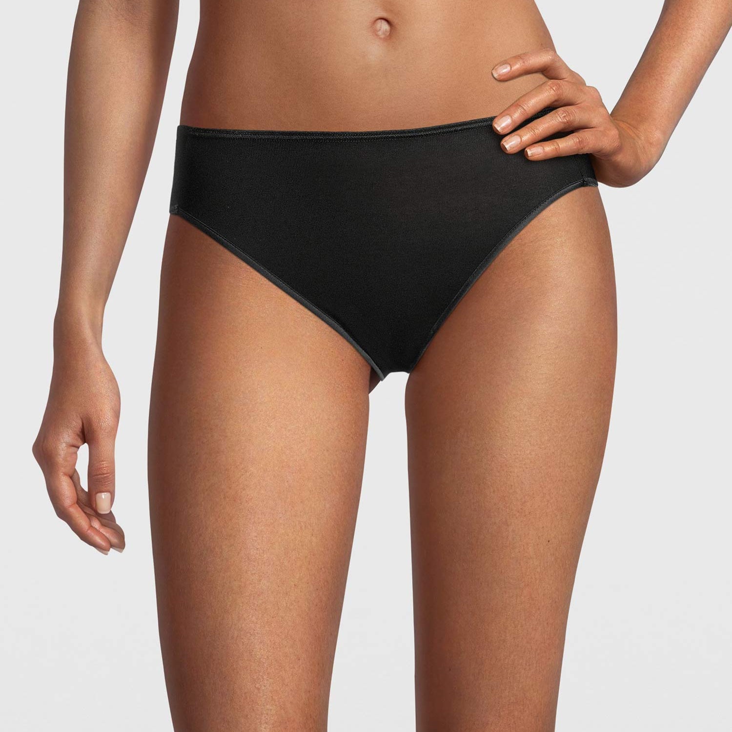 Midi-Slip with satin trim FILOSCOZIA SATIN