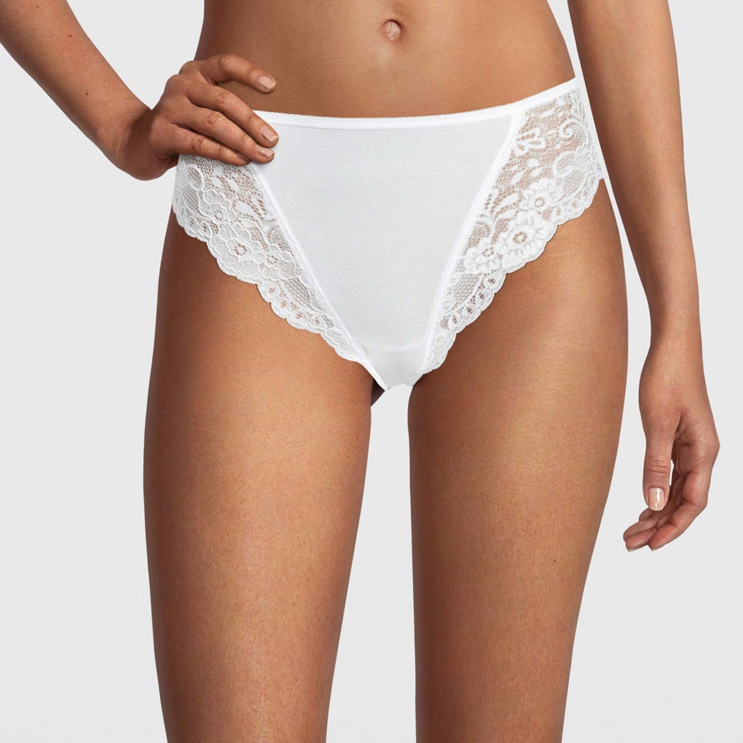 Midi-Slip with French lace, FILOSCOZIA REFINED