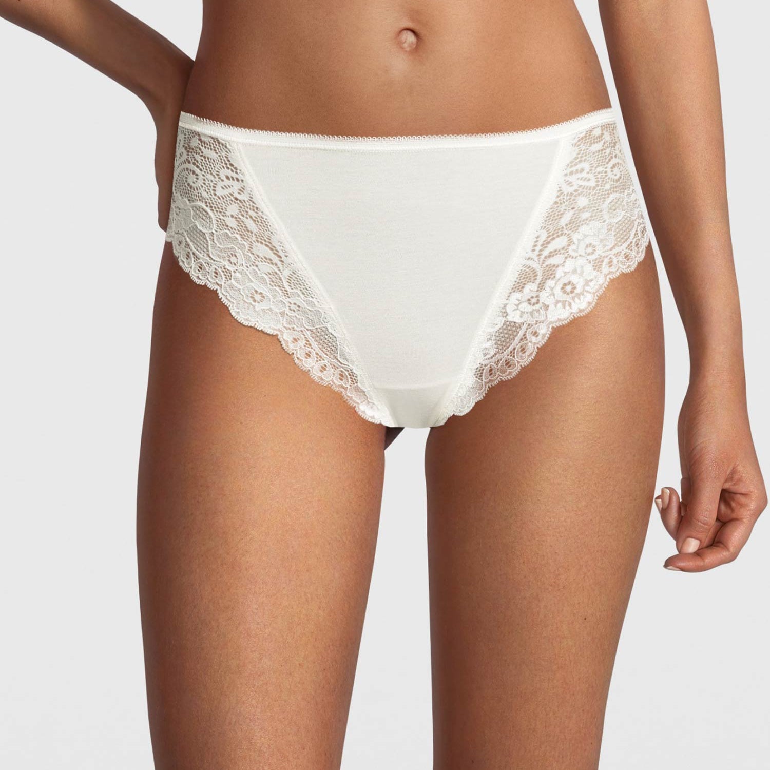 Midi-Slip with French lace, FILOSCOZIA REFINED