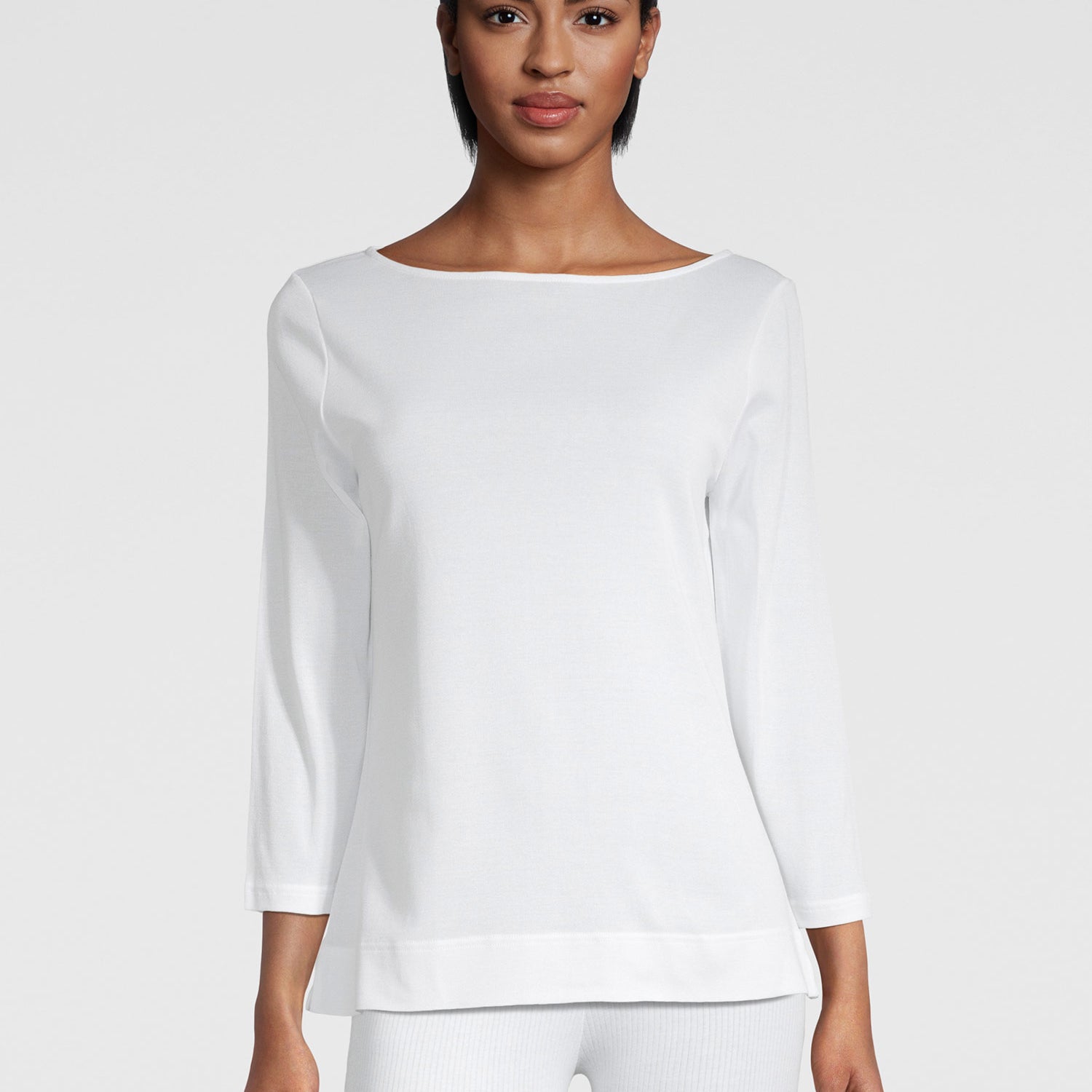 Shirt with 3/4-length sleeves, FILOSCOZIA PURE