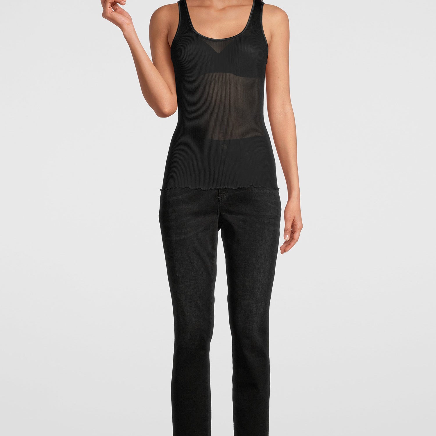 坦克-顶部 PURE SILK