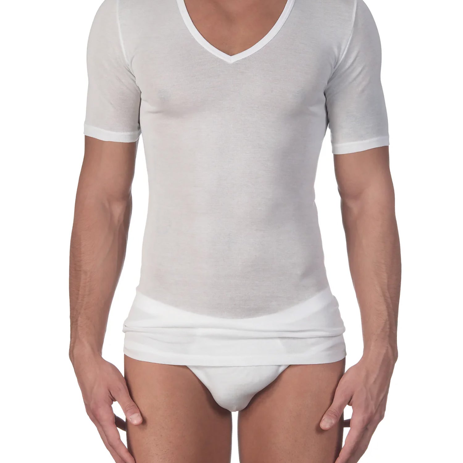 T-Shirt, V-Neck, FILOSCOZIA EXTRA LIGHT