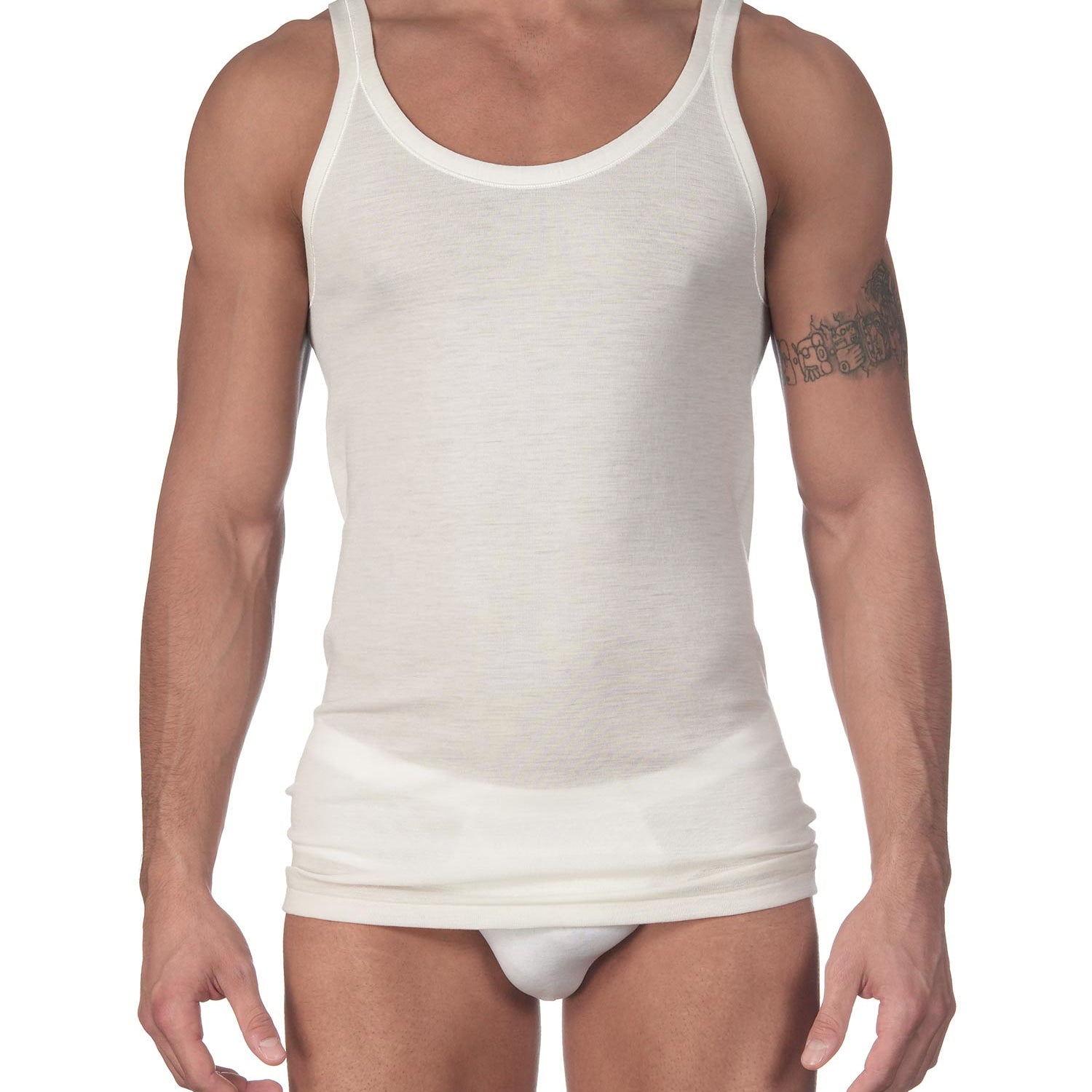 Träger-Top EXTRA FINE MERINO WOOL SUPER 100S