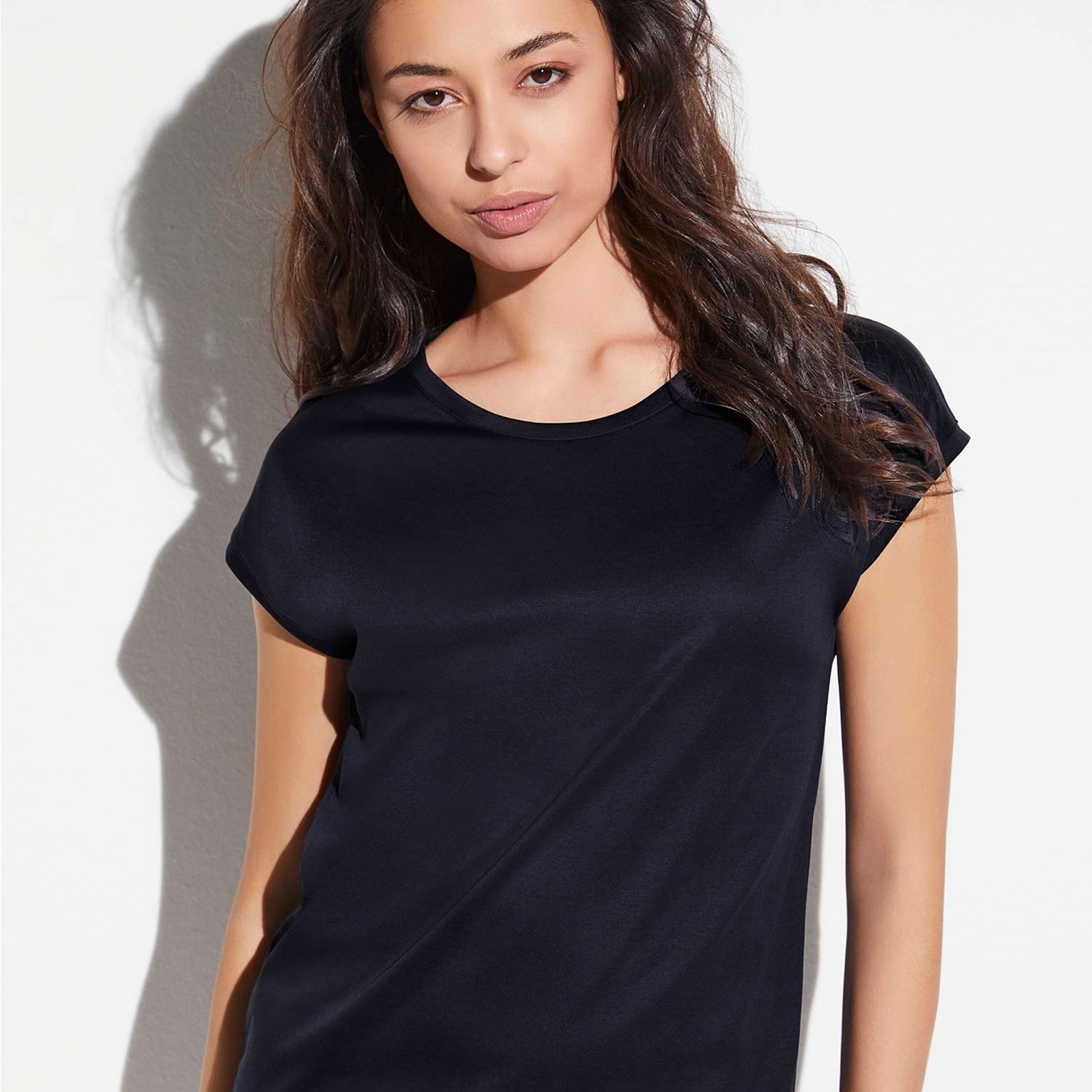 T-Shirt O-Neck mit lockerer Passform, SEA ISLAND