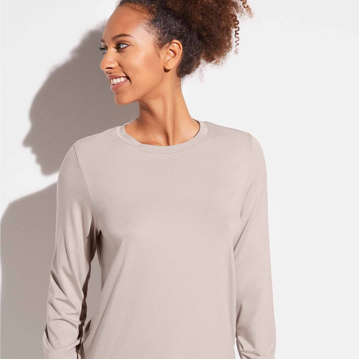 Shirt langarm PURENESS im Outlet! - Grösse M