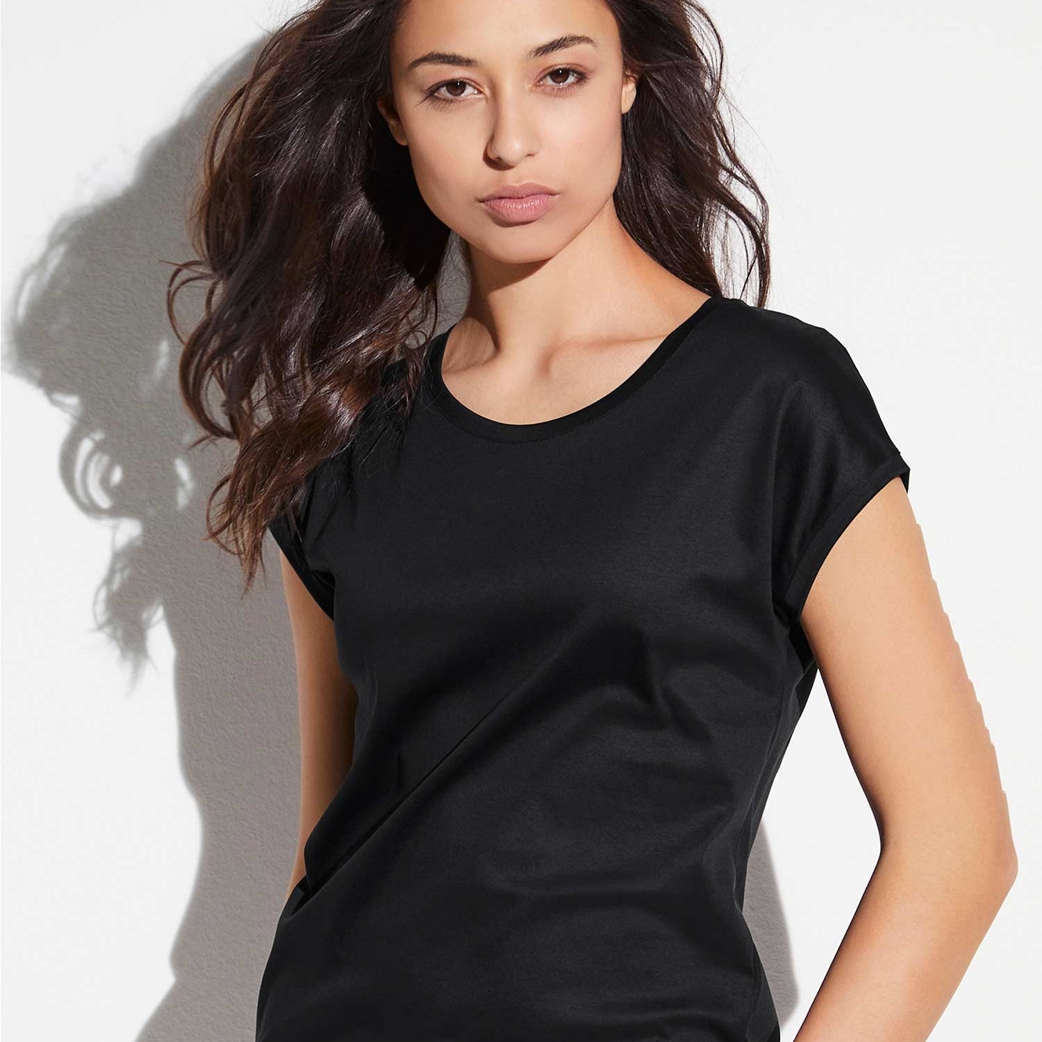 T-Shirt O-Neck mit lockerer Passform, SEA ISLAND