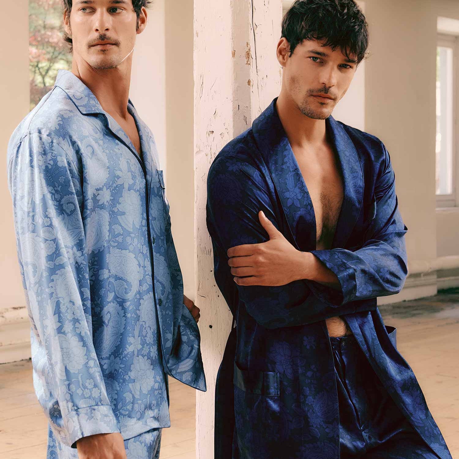 睡衣,长,6000 SILK NIGHTWEAR