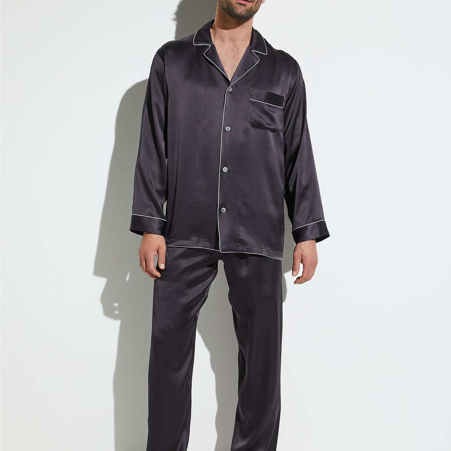 睡衣,长,6000 SILK NIGHTWEAR