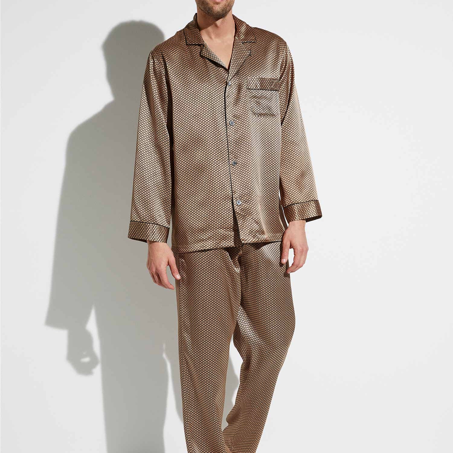 睡衣,长,6000 SILK NIGHTWEAR