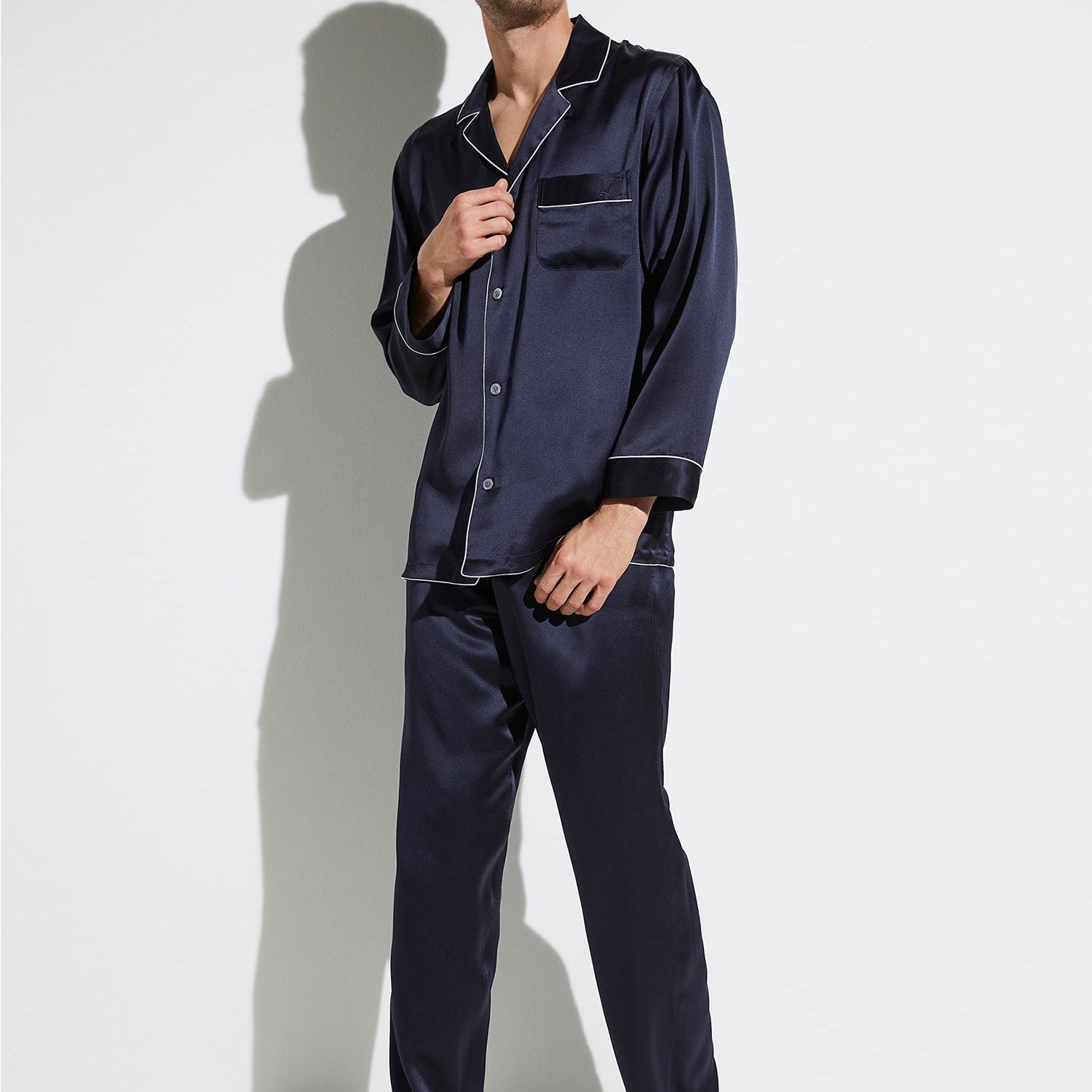 睡衣,长,6000 SILK NIGHTWEAR