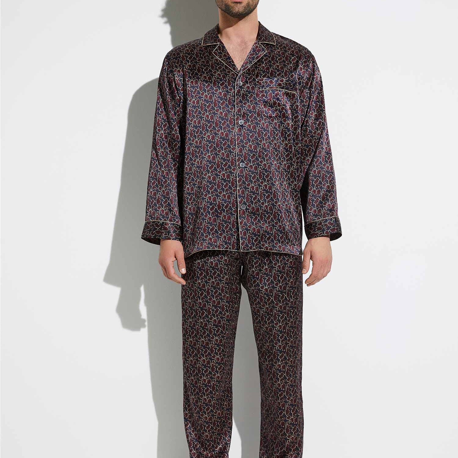 睡衣,长,6000 SILK NIGHTWEAR