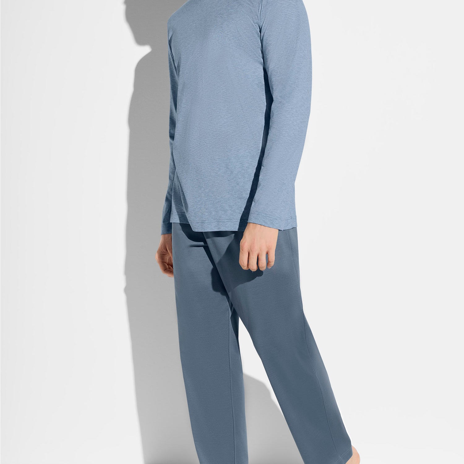 Pyjama, lang FILODISCOZIA SILK STRIPES, Grösse L
