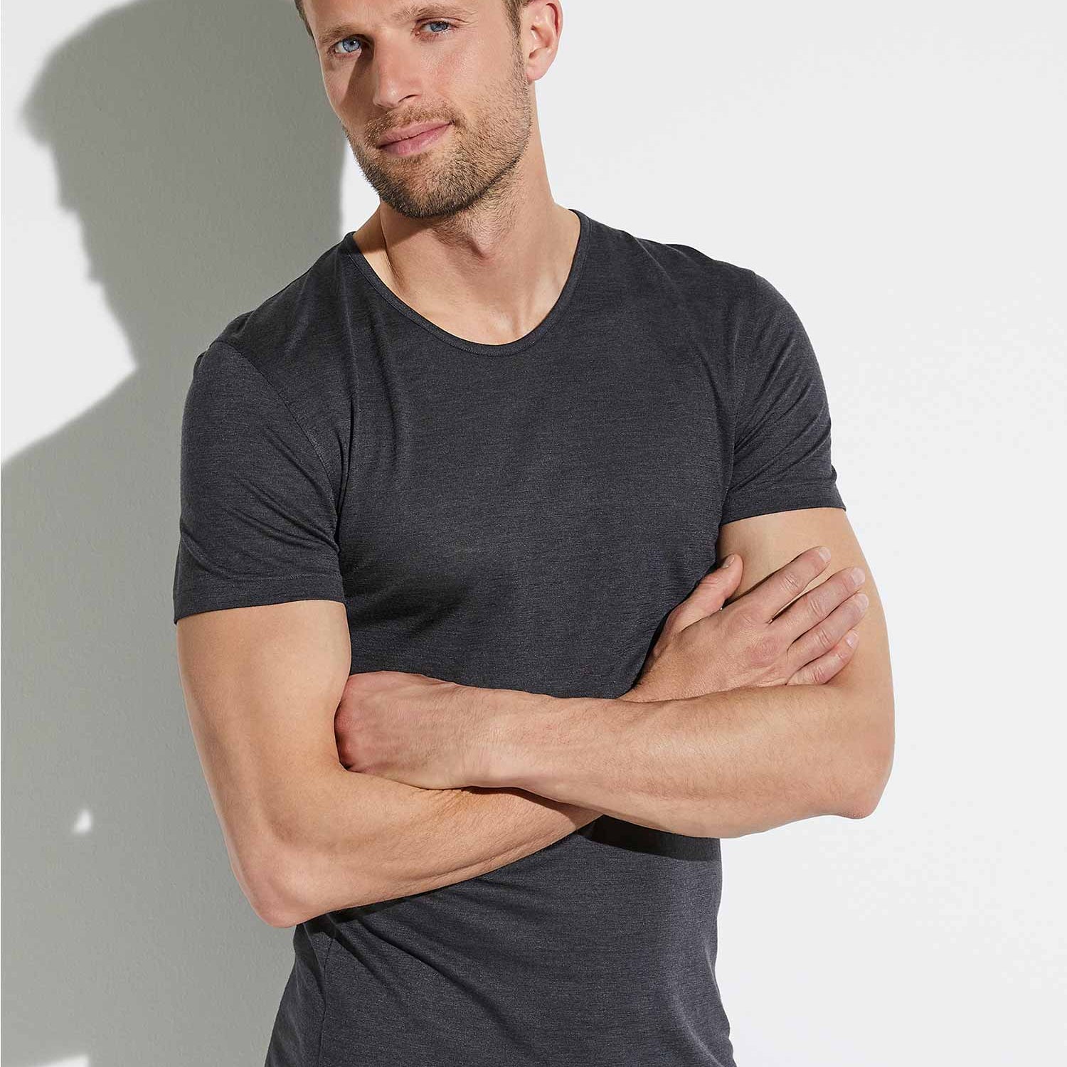 T恤,短袖,710 WOOL & SILK