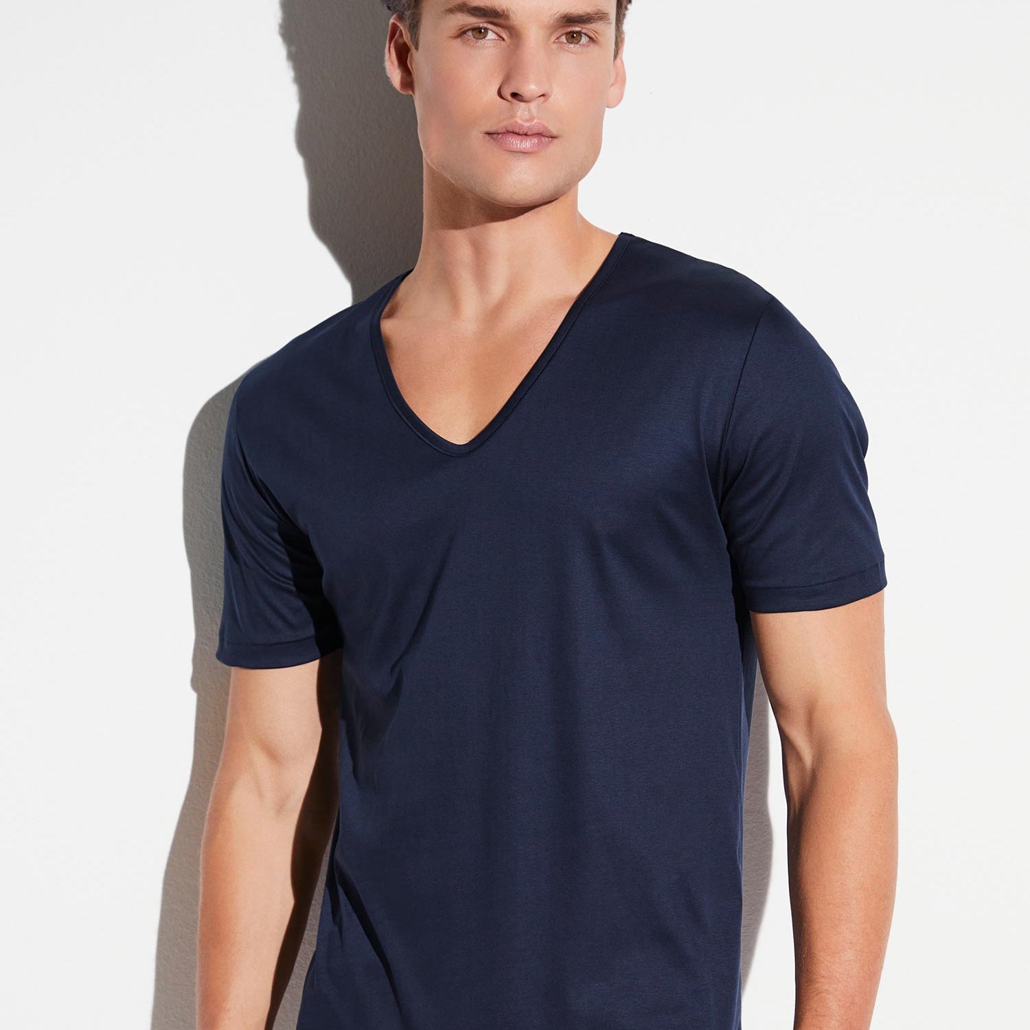 T-shirt, manica corta, scollo a V, 286 SEA ISLAND