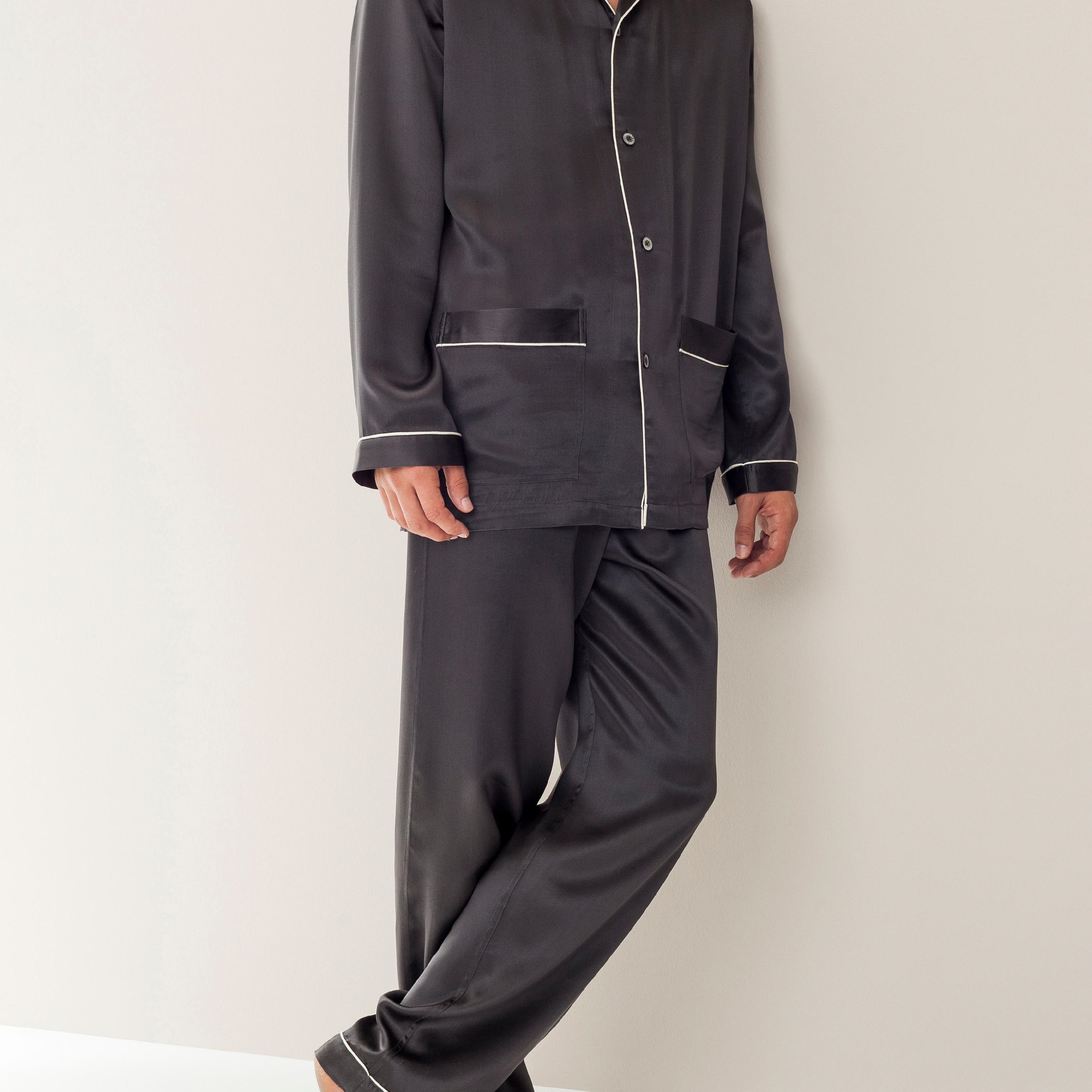 Pajamas, long, 6000 SILK NIGHTWEAR