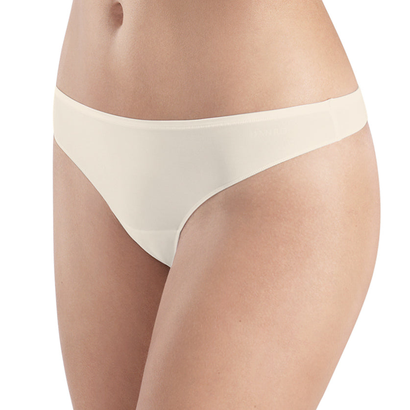Thong ALLURE – Soldes! Taille XS en blanc cassé