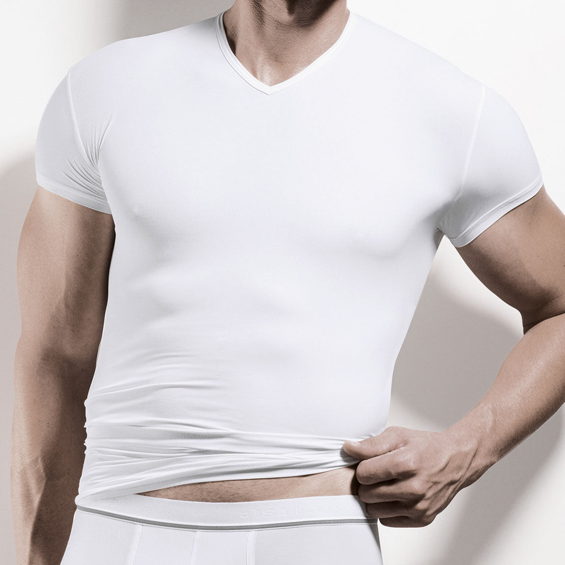 短袖衬衫,V领 MERYL SKINLIFE