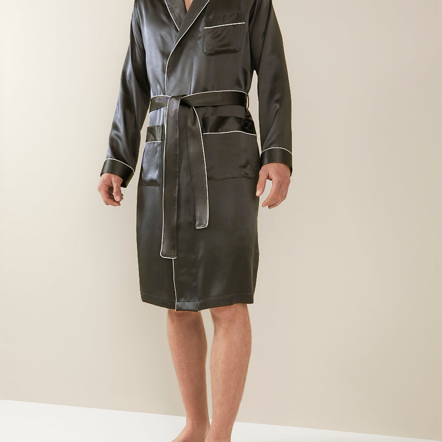 Vestaglia, Abito Lungo, 6000 SILK NIGHTWEAR