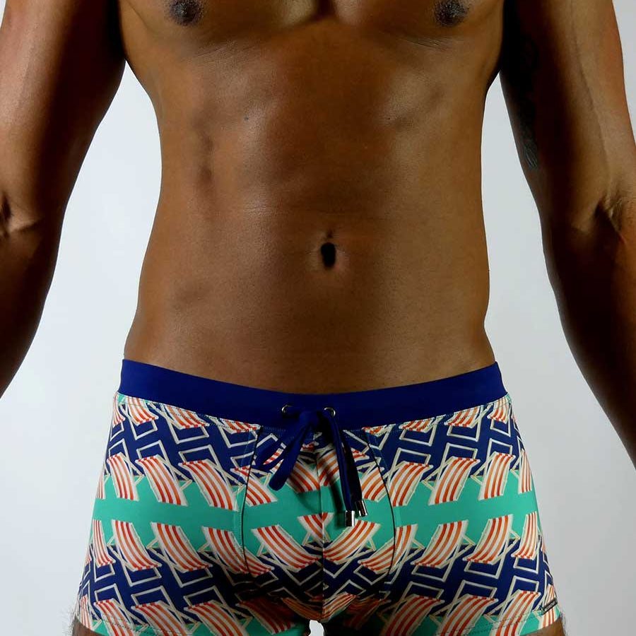 泳裤 DECKCHAIRS – 出口! 大小 5 (S-M)