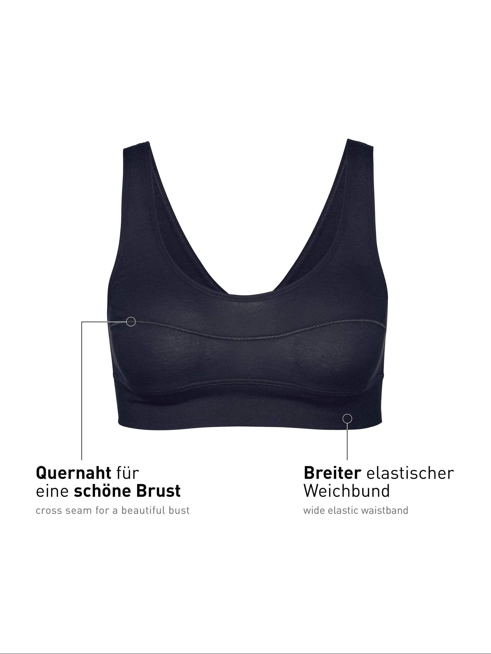 Busty ELASTIC - dark lapis blue (CALIDA 339)