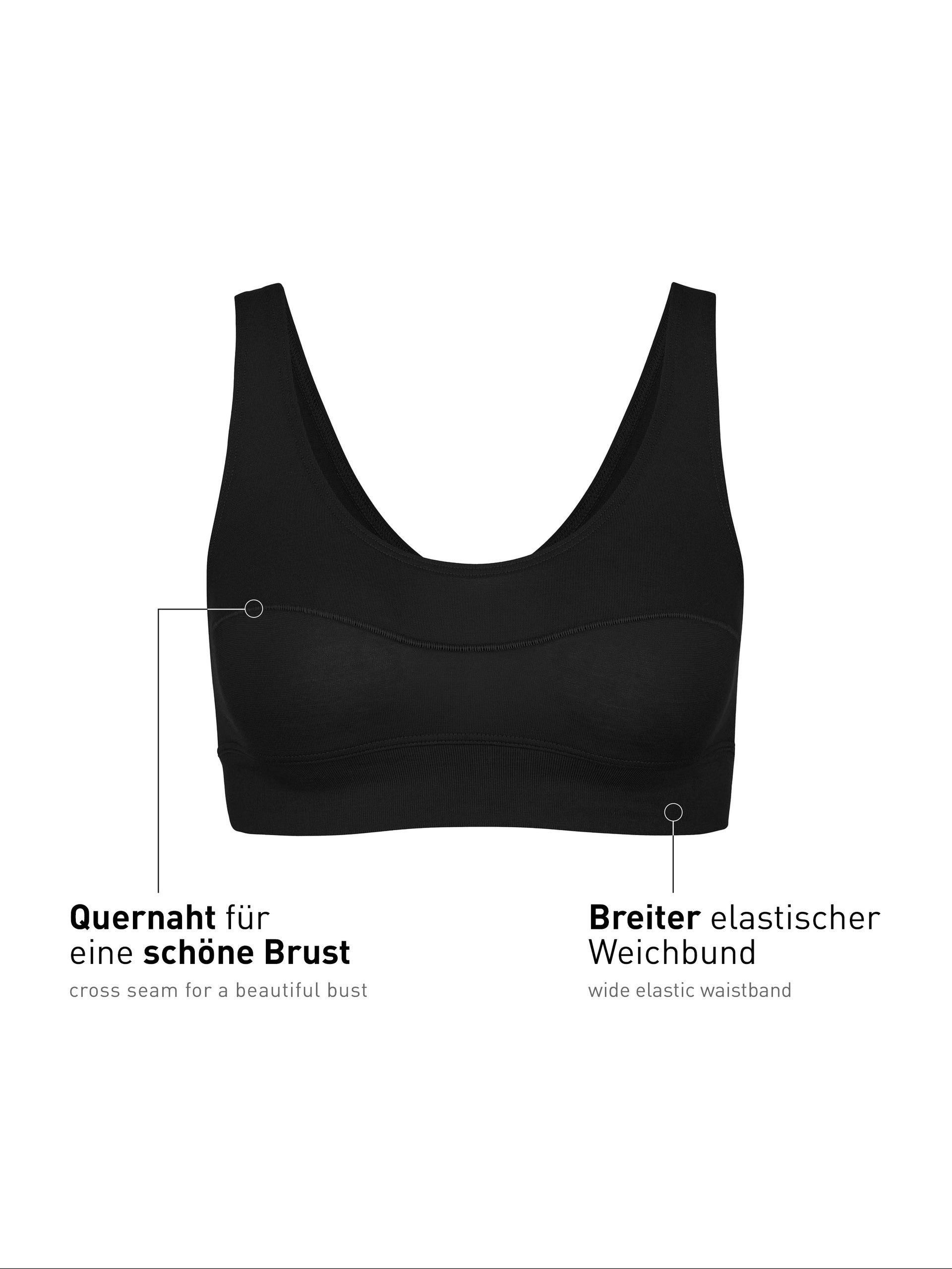 Busty ELASTIC - black (CALIDA 992)