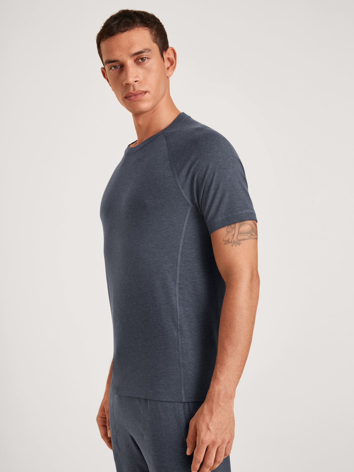 chemise à manches courtes DEEPSLEEPWEAR Warming - anthracite (CALIDA 989)