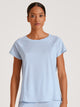Short-sleeved shirt DEEPSLEEPWEAR Cooling - harmony blue (CALIDA 470)