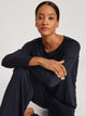 Langarm-Shirt DEEPSLEEPWEAR Balancing - dark lapis blue (CALIDA 339)