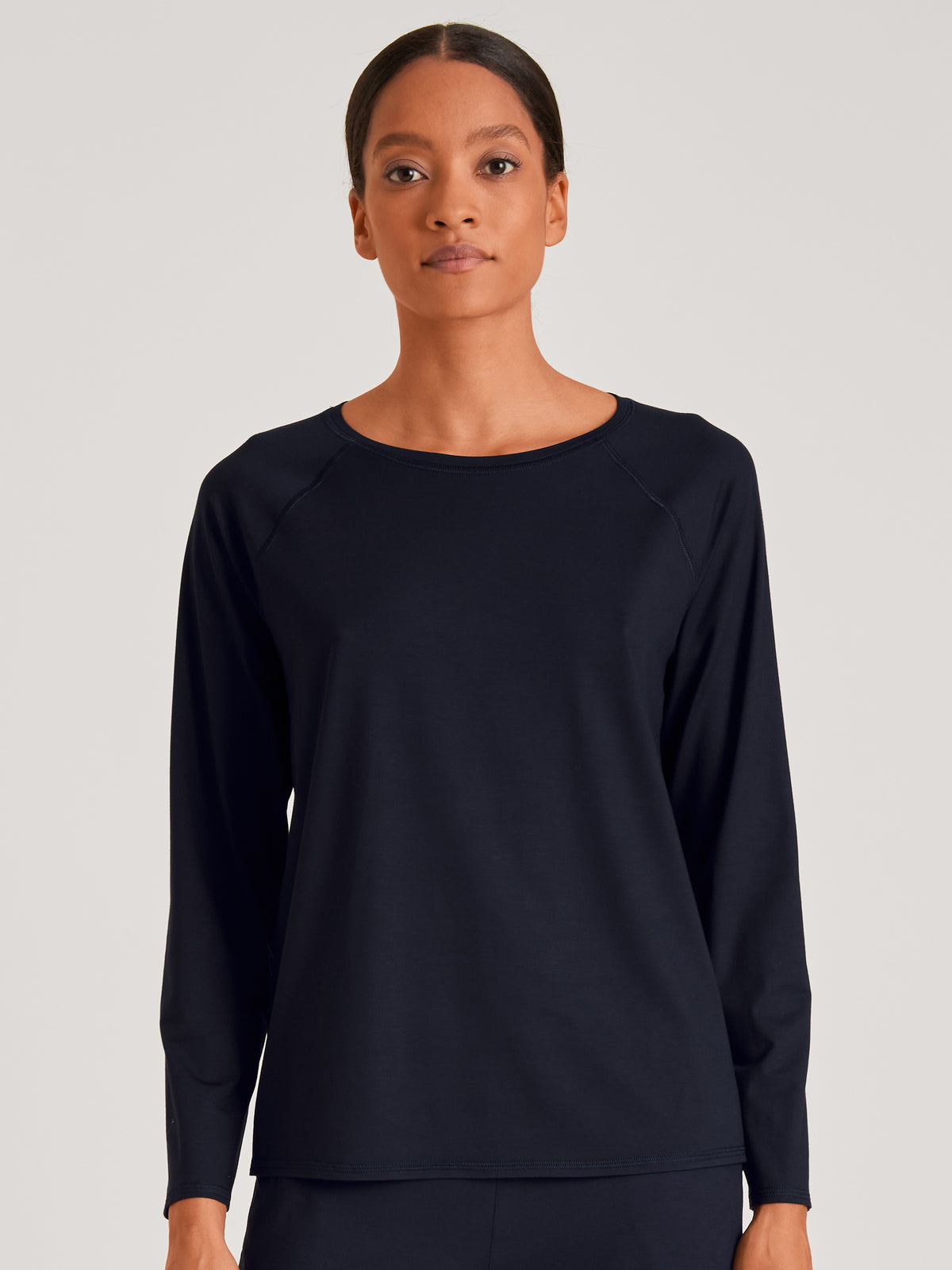 Langarm-Shirt DEEPSLEEPWEAR Balancing - dark lapis blue (CALIDA 339)