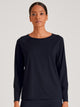 Long-sleeved shirt DEEPSLEEPWEAR Balancing - dark lapis blue (CALIDA 339)