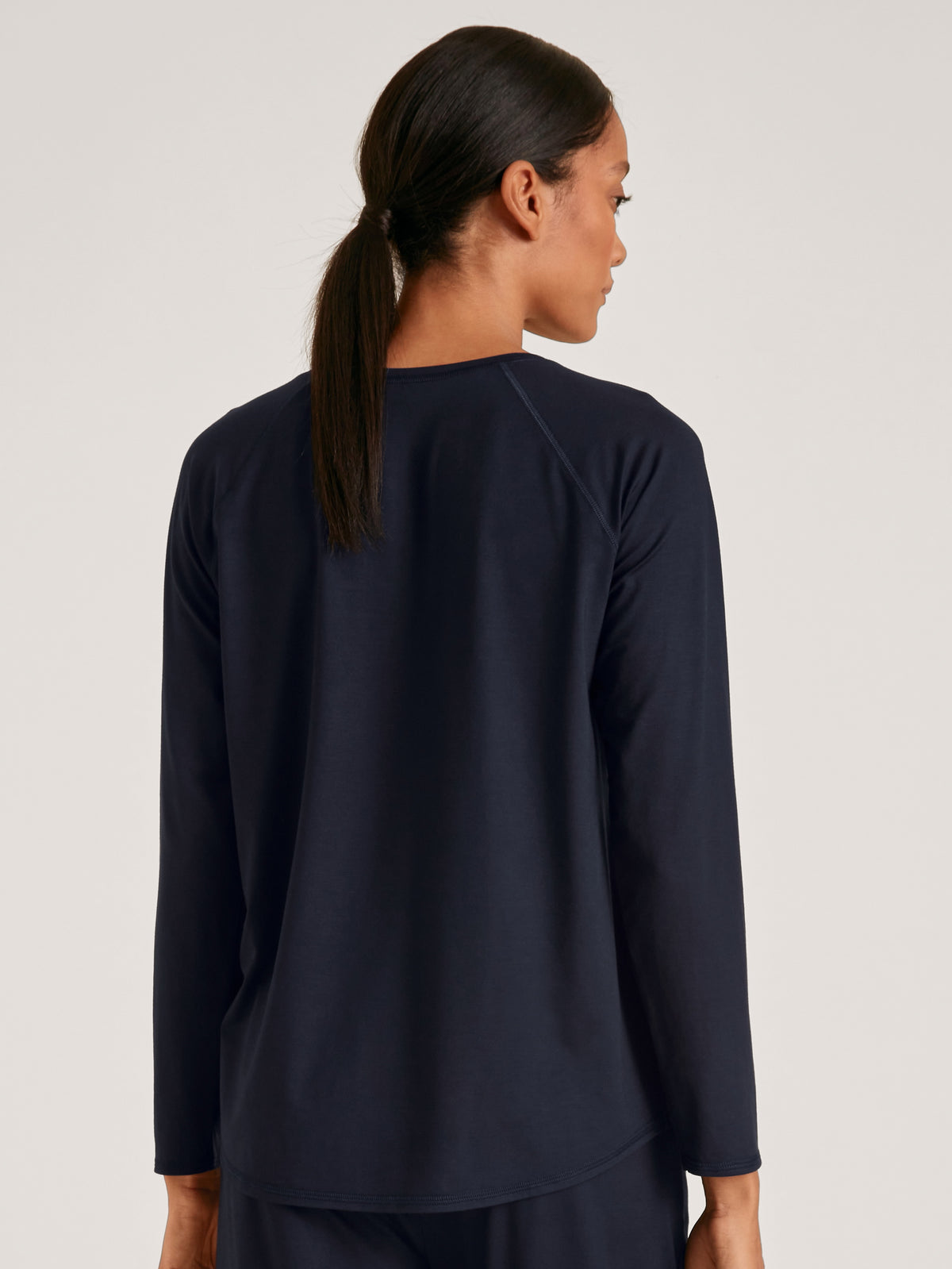 Langarm-Shirt DEEPSLEEPWEAR Balancing - dark lapis blue (CALIDA 339)