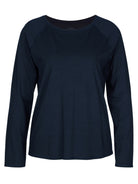 Langarm-Shirt DEEPSLEEPWEAR Balancing - dark lapis blue (CALIDA 339)