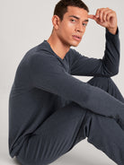 Langarm-Shirt DEEPSLEEPWEAR Warming - anthrazit (CALIDA 989)