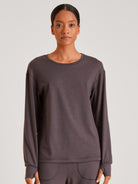 Langarm-Shirt DEEPSLEEPWEAR Warming - soft taupe (CALIDA 327)