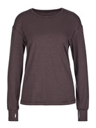 Langarm-Shirt DEEPSLEEPWEAR Warming - soft taupe (CALIDA 327)