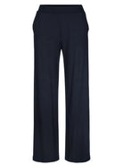 Pantalon de pyjama coupe palazzo DEEPSLEEPWEAR Balancing - bleu lapis foncé (CALIDA 339)