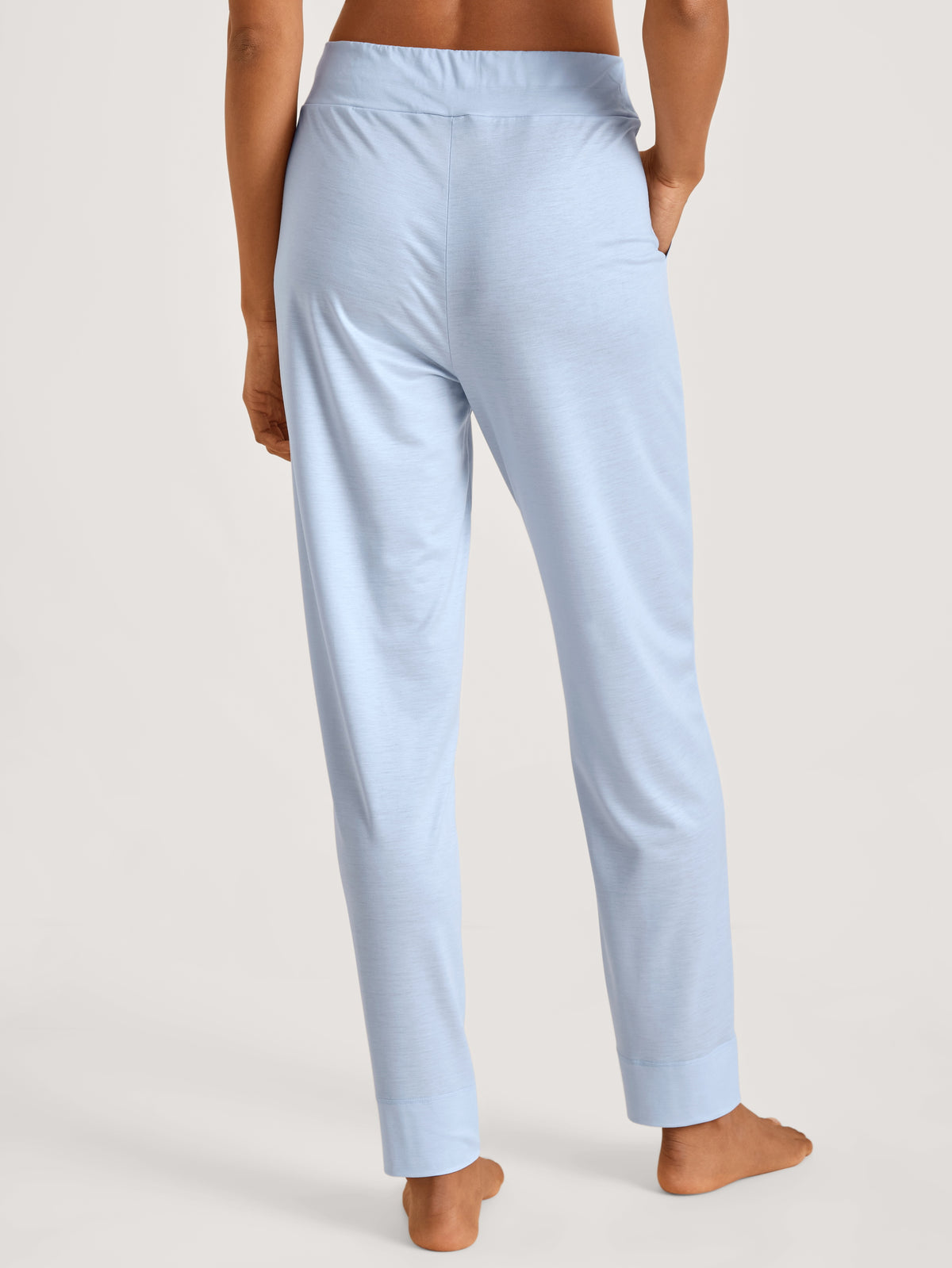 Pajama pants with side pockets DEEPSLEEPWEAR Cooling - harmony blue (CALIDA 470)