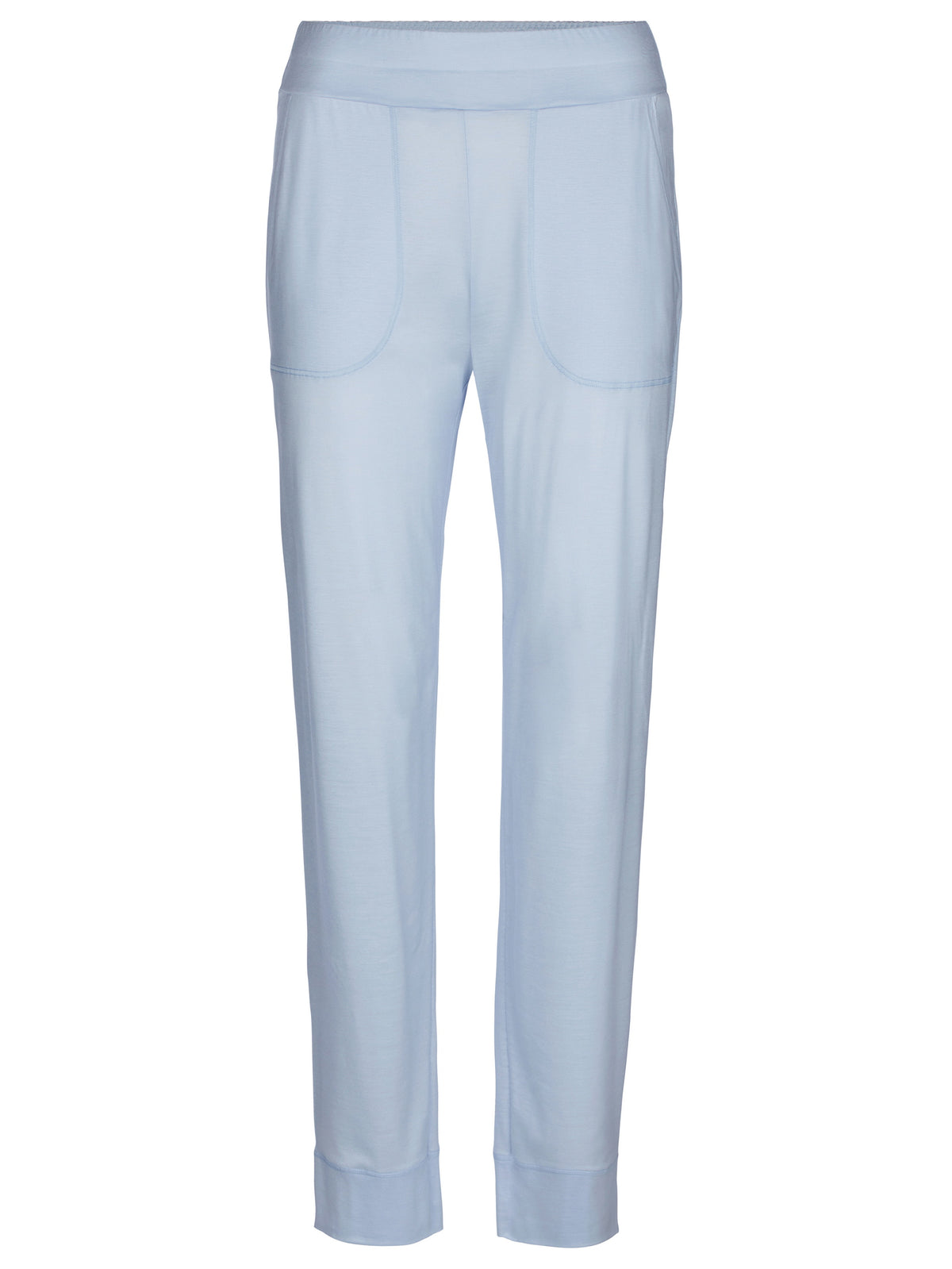 Pajama pants with side pockets DEEPSLEEPWEAR Cooling - harmony blue (CALIDA 470)