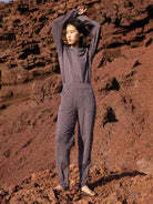 Pyjamahose mit Seitentaschen DEEPSLEEPWEAR Warming - soft taupe (CALIDA 327)