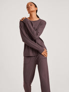 Pyjamahose mit Seitentaschen DEEPSLEEPWEAR Warming - soft taupe (CALIDA 327)